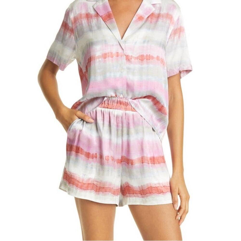 Rails Maui Coral Rails Top Size XS Tie Dye Cropped